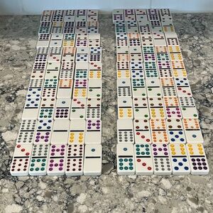 Colorful Domino Set for Home Games